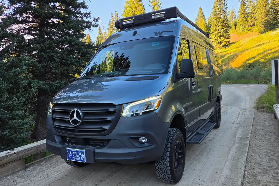2025 AWD Winnebago Revel 44E "Bam Bam - UNLIMITED MILES - Big Sky Adventure - LOADED!