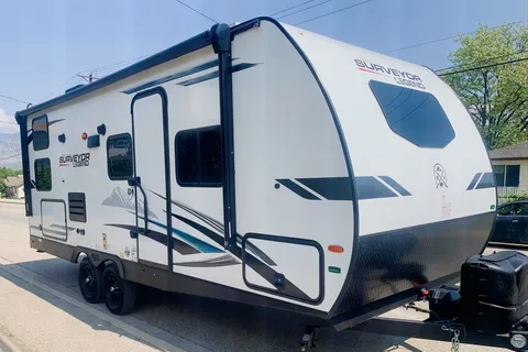 Fam-Damily Ready!  Forest River Surveyor Legend Travel Trailer