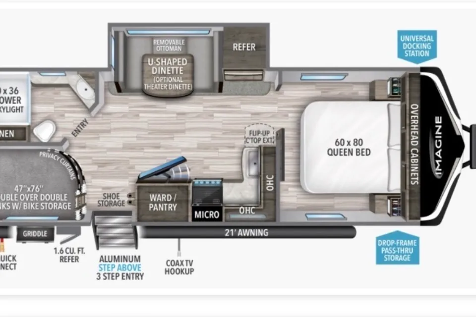 Erin's Grand Design Imagine Travel Trailer