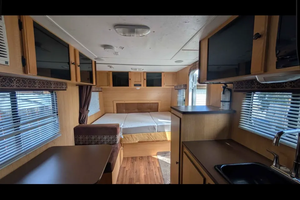 Corey's KZ Spree escape Travel Trailer