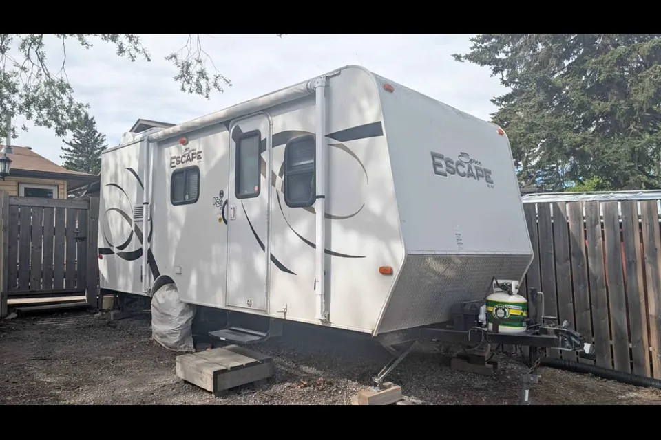 Corey's KZ Spree escape Travel Trailer