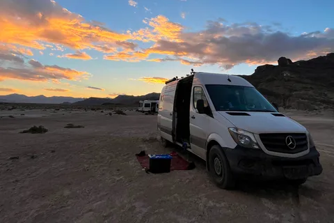 Benny the Benz Camper-van