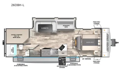 Lady Montague, our 2023 Forest River Cherokee Travel Trailer