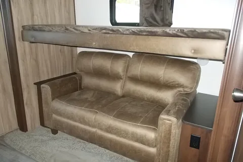 All you need to do is show up! FULLY STOCKED, FAMILY FRIENDLY like new 31’ with 2 slides Jayco WhiteHawk trailer!