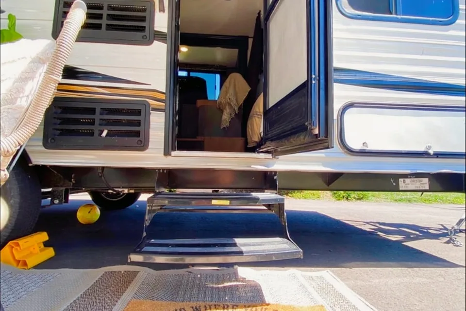 How to get your wife to go camping travel trailer!