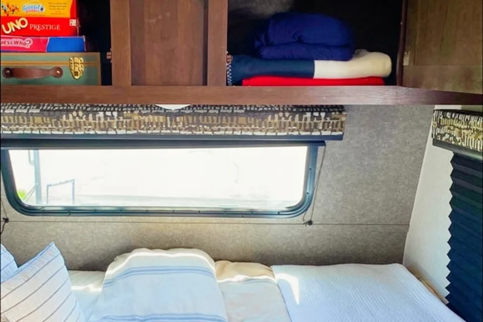 How to get your wife to go camping travel trailer!