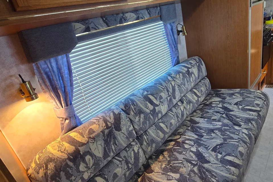 Triple Trouble Topaz Travel Trailer Cabin