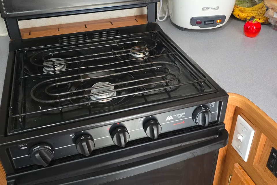 Triple Trouble Topaz Travel Trailer Cabin