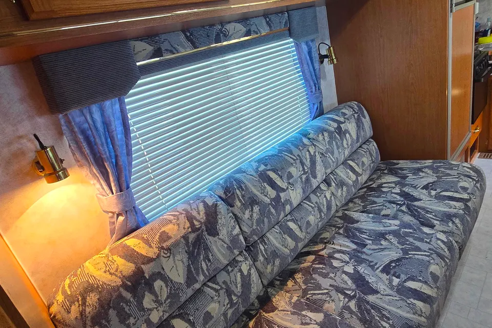 Triple Trouble Topaz Travel Trailer Cabin