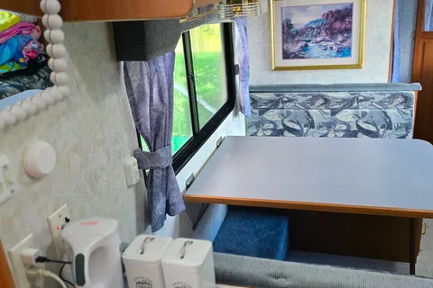 Triple Trouble Topaz Travel Trailer Cabin