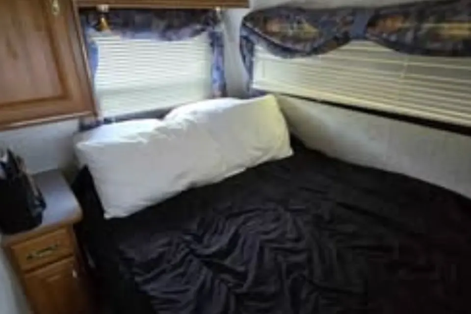 Triple Trouble Topaz Travel Trailer Cabin