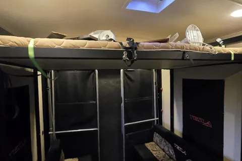 Dustin's Evergreen Tesla Fifth Wheel