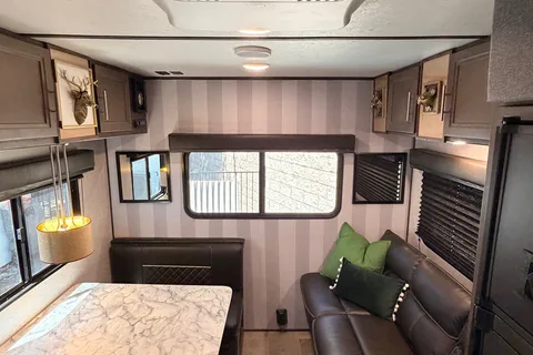 Coleman Lantern 202RDWE Travel Trailer  named “TOWBIE”