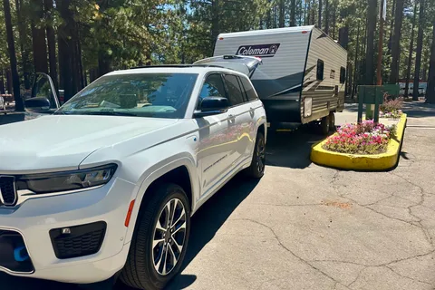 Coleman Lantern 202RDWE Travel Trailer  named “TOWBIE”