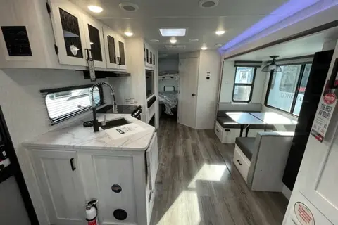 East to West Longitude Travel Trailer