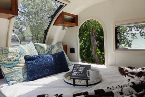 Cozy Teardrop Escape — A/C, Pet-Friendly, Fully Loaded
