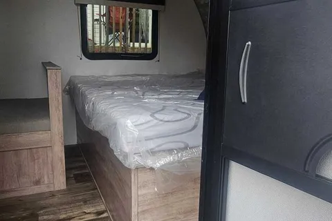 Welcome to 'The Burger' Grand River Bunkhouse Trailer with the luxuries of home.