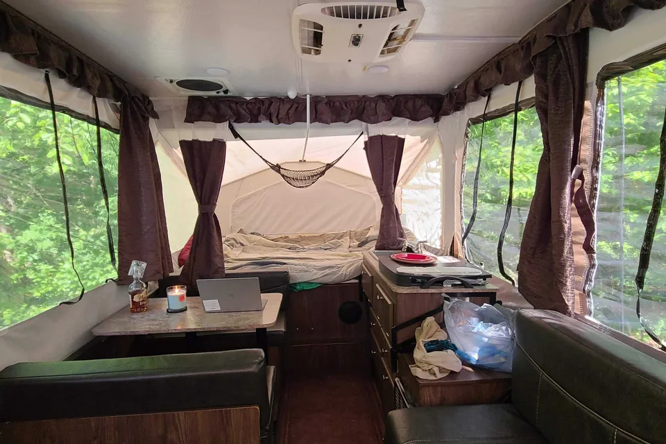 Adkins Family Forest River Rockwood Tent Trailer