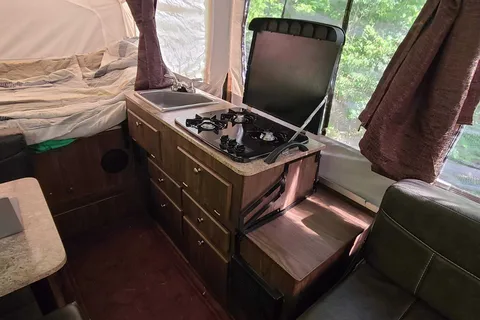 Adkins Family Forest River Rockwood Tent Trailer