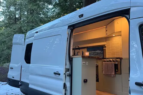 Fully Equipped Off Grid Ford Transit Camper Van