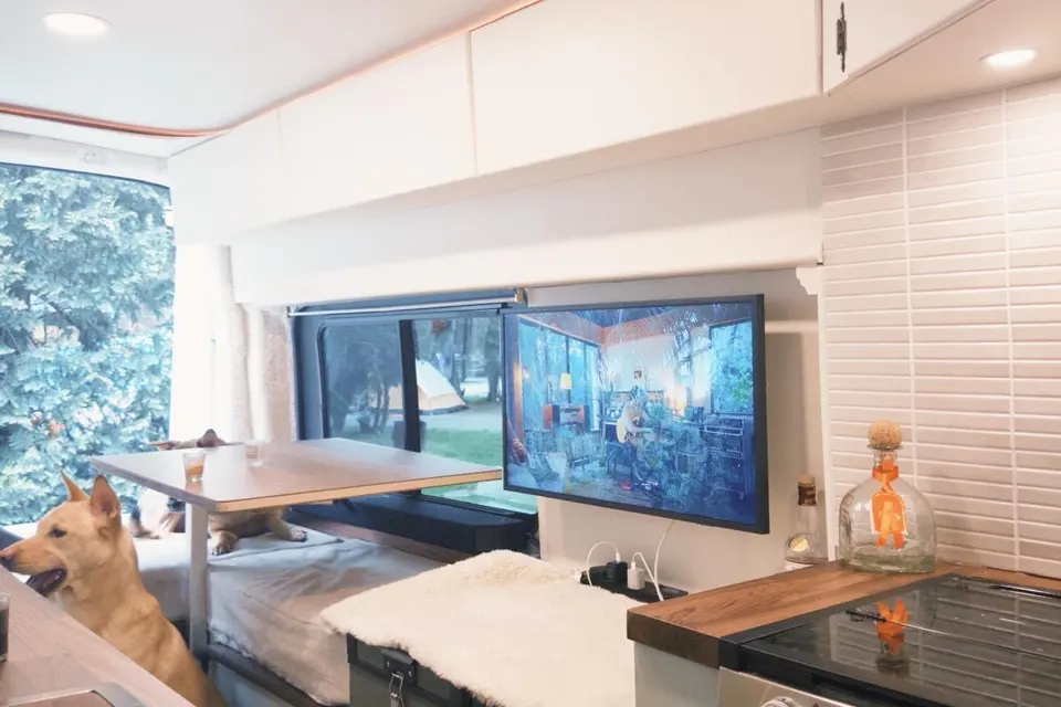 Fully Equipped Off Grid Ford Transit Camper Van