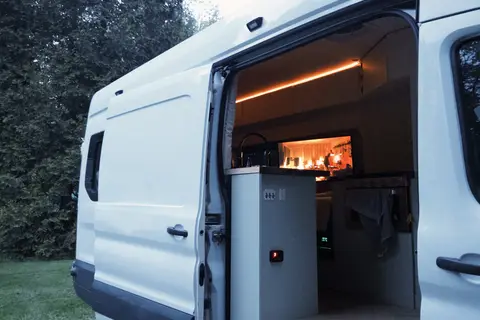 Fully Equipped Off Grid Ford Transit Camper Van