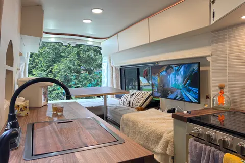 Fully Equipped Off Grid Ford Transit Camper Van