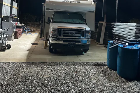 Edgar's Jayco redhawk Class C