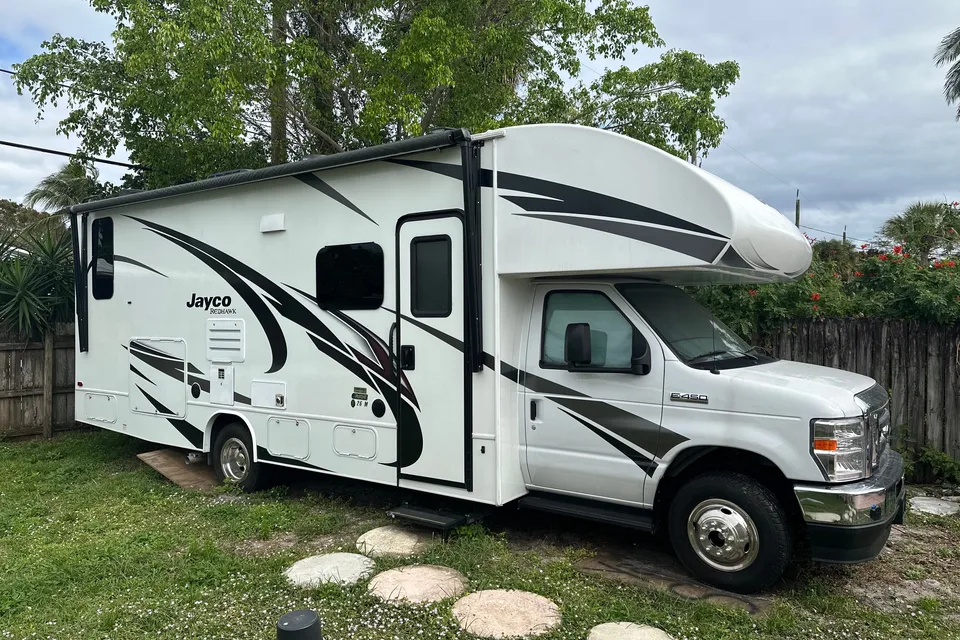Edgar's Jayco redhawk Class C