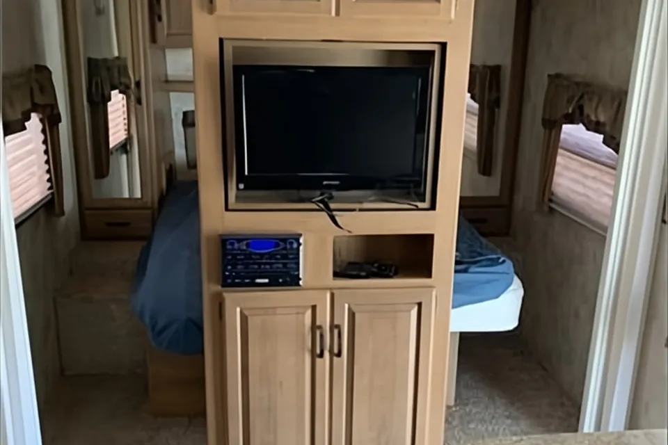 Rustic Antler Lodge Keystone Outback 312BH Travel Trailer