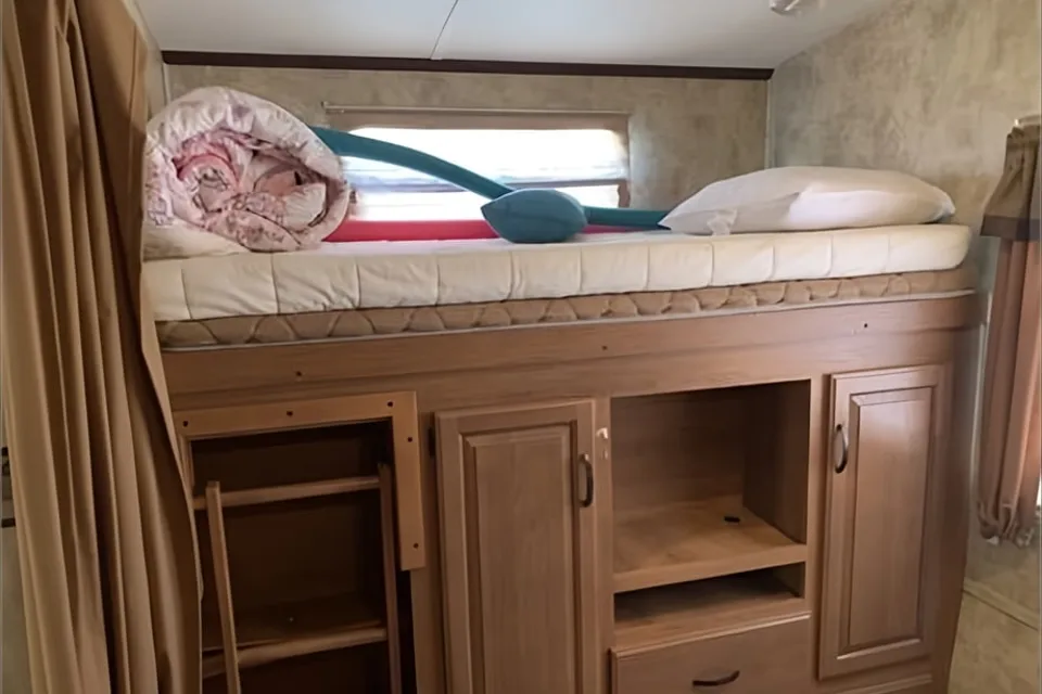 Rustic Antler Lodge Keystone Outback 312BH Travel Trailer