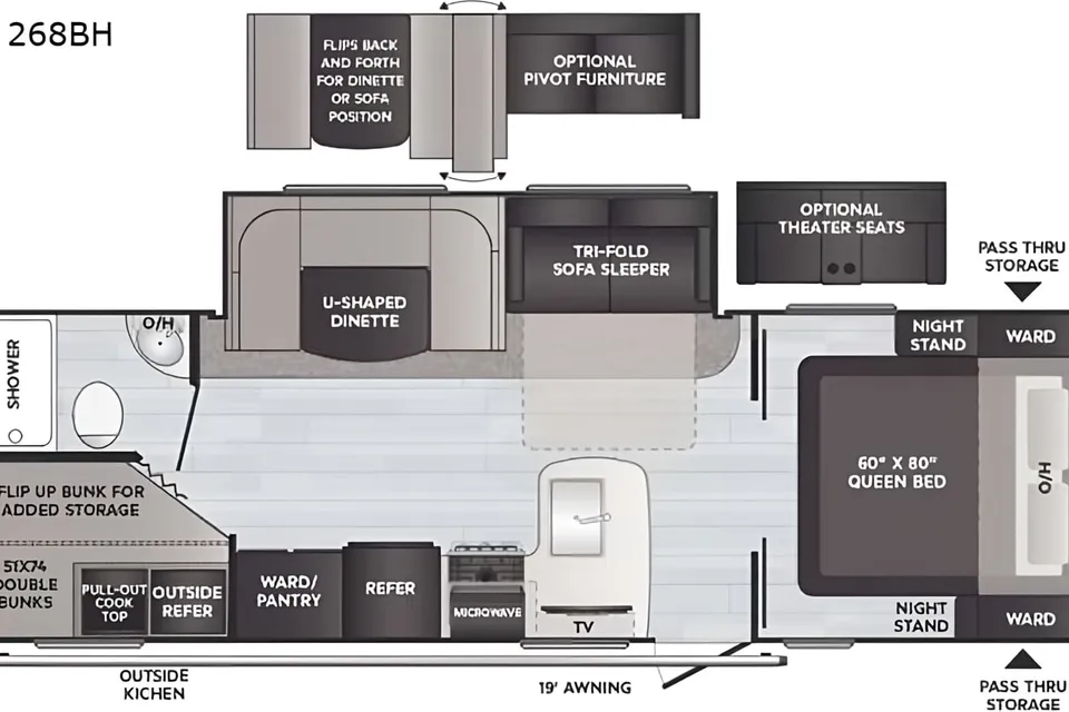 Andrew's Keystone Passport 268BH Travel Trailer