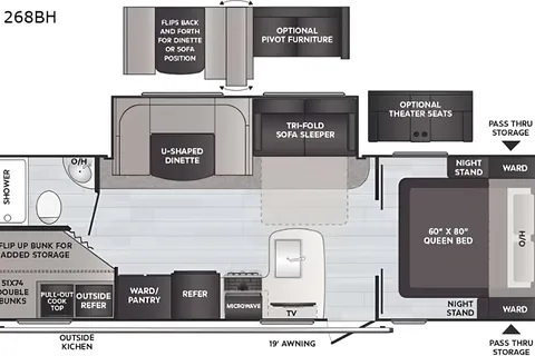 Andrew's Keystone Passport 268BH Travel Trailer