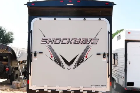 Wyatt's Forest River Shockwave Toy Hauler