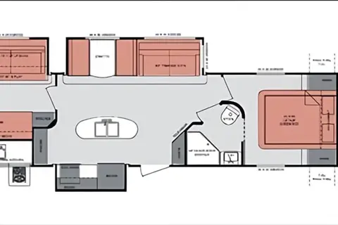 Cedar & Stone 32’ Viewfinder RV VS32KIBH Travel Trailer