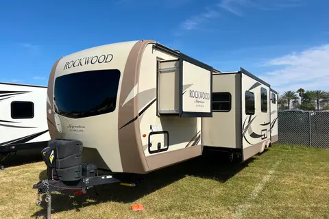 Let’s go Camping ! With our 2019 Forest River Rockwood 8311WS Travel Trailer