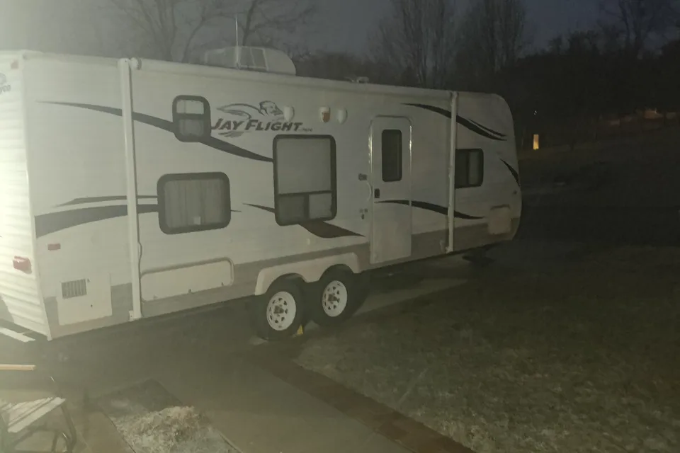 Edgar's Jayco Jay flight  Travel Trailer