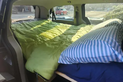 Dédéneige, notre dodge caravan aménagée ! Partez a l'aventure !