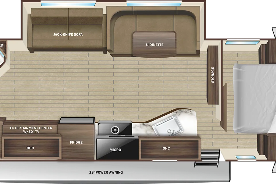 Highland Ridge RV Open Country 28BHS Travel Trailer