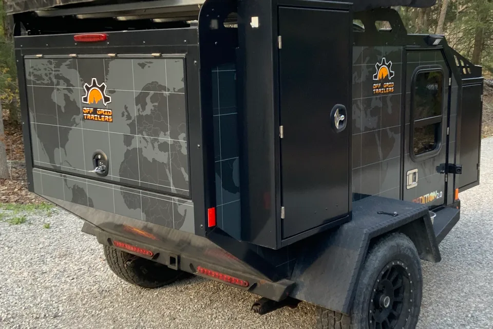 Robert's Off Grid Trailers Expedition 2.0 Micro Trailer
