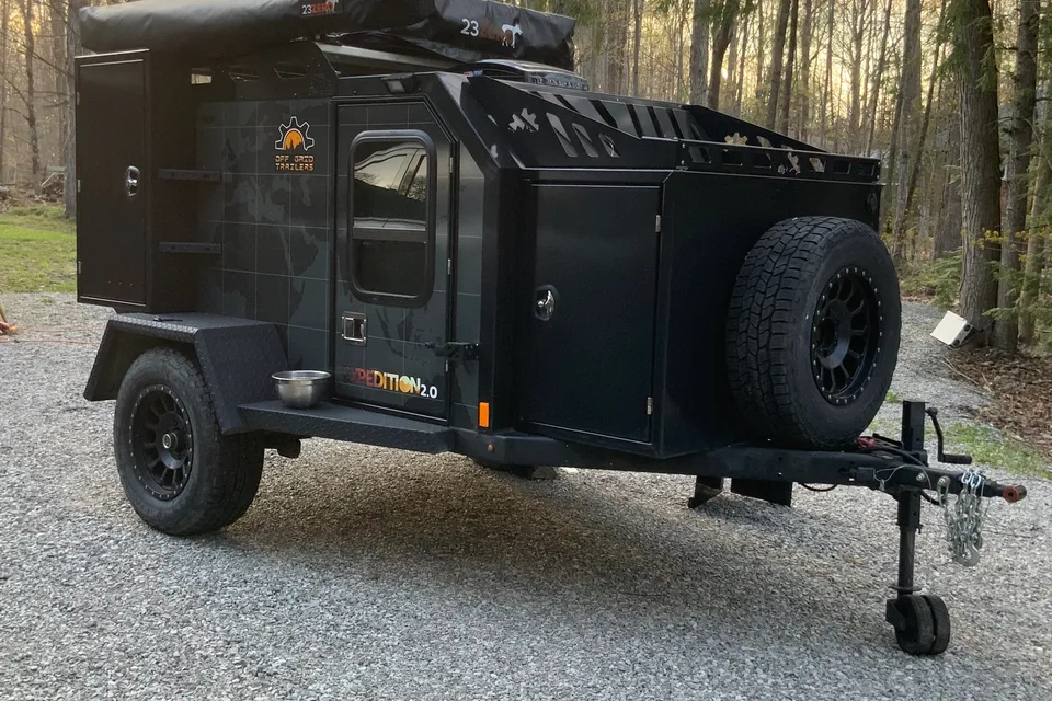 Robert's Off Grid Trailers Expedition 2.0 Micro Trailer