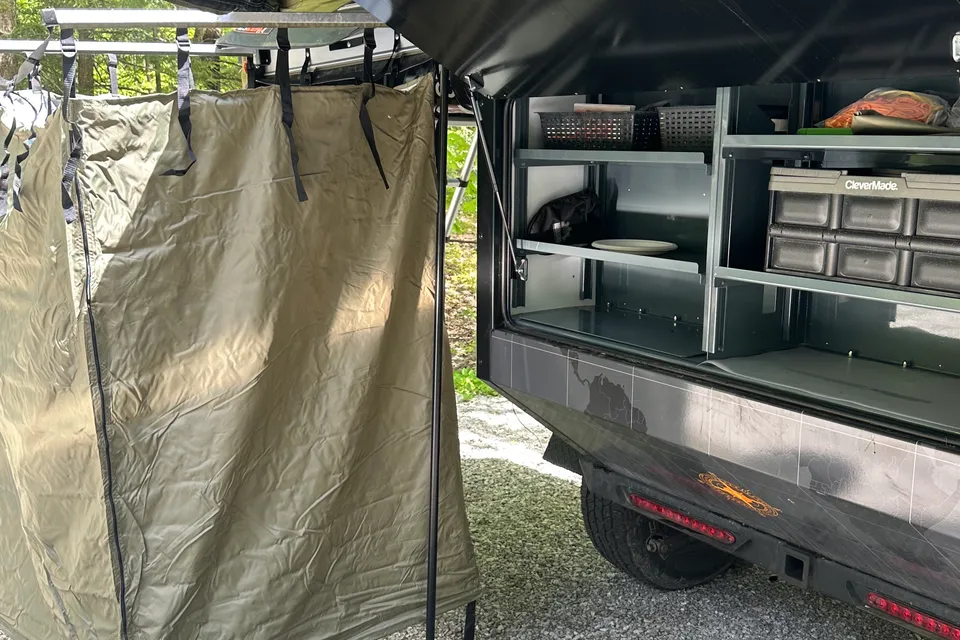 Robert's Off Grid Trailers Expedition 2.0 Micro Trailer