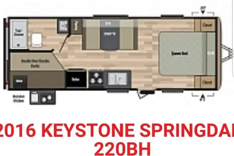 Fun with the Fam ! 2016 Keystone Springdale - With Bunk beds!