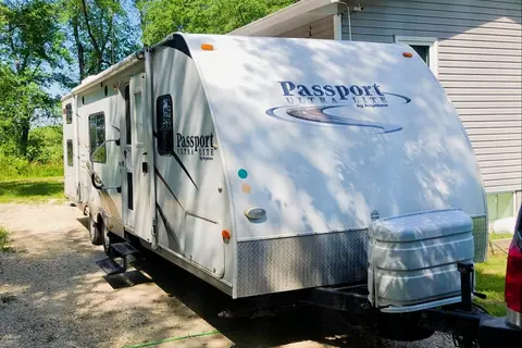 Terry and Sabrina's Keystone Passport 280BH Travel Trailer