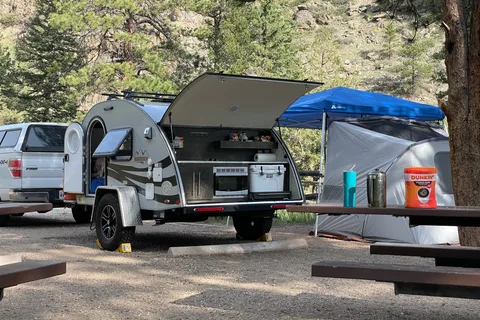 Luxury Teardrop w/ King Bed and Outdoor Kitchen!