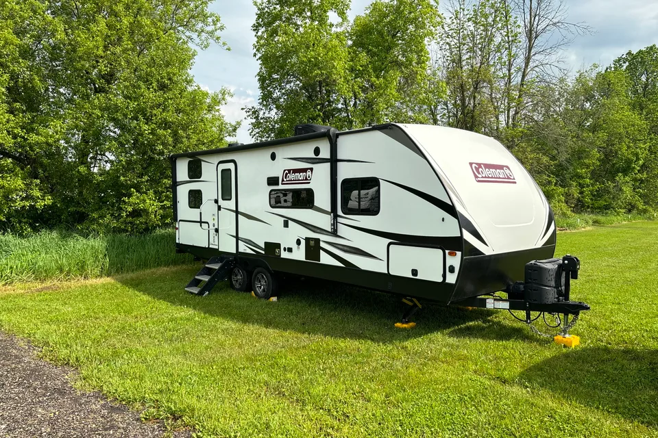 Culls Coleman family camper