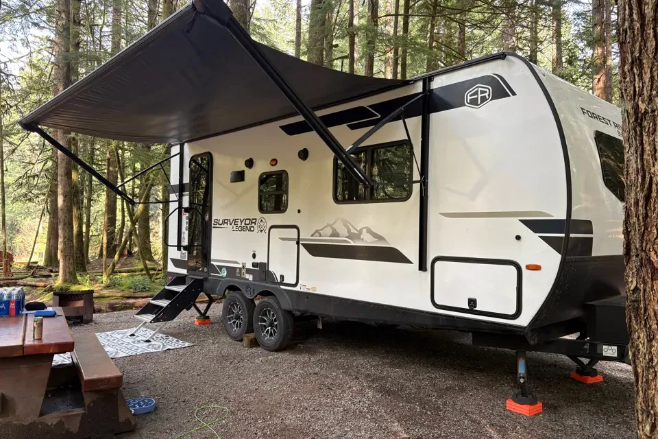 Peter's Forest River Surveyor legend 202RBLE Travel Trailer