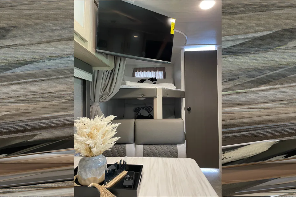 MEET LINCOLN OUR LUX RV, ASK ABOUT OUR ADDONS.