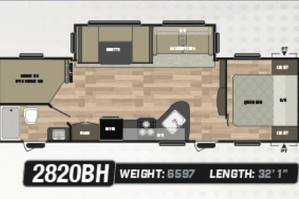 Where memories are made -Springdale 2820BH Travel Trailer