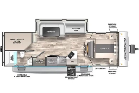 Bougie glamping! 2023 Alpha Wolf - sleeps 8, FULLY STOCKED!